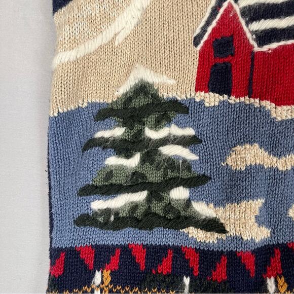 Nutcracker Knit Cardigan Sweater Vest Womens Small Holiday Winter 3D Embroidered - Picture 3 of 10